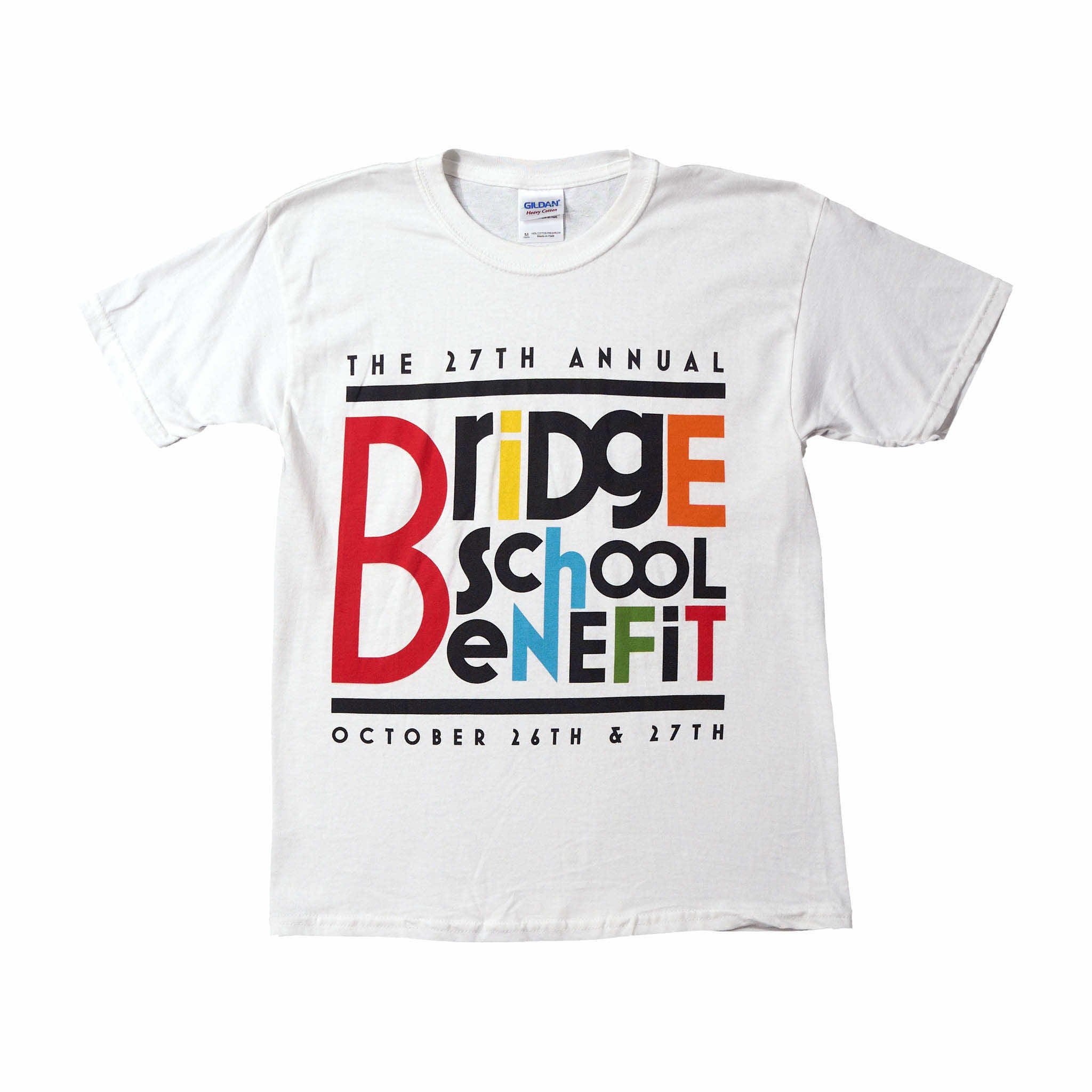 2013 - 27th Bridge School Benefit Concert Youth Tee