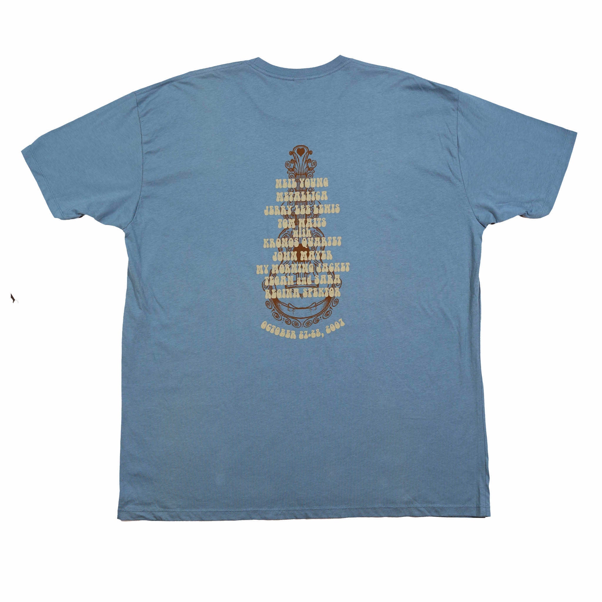 2007 - 21st Bridge School Benefit Concert Short Sleeve Tee