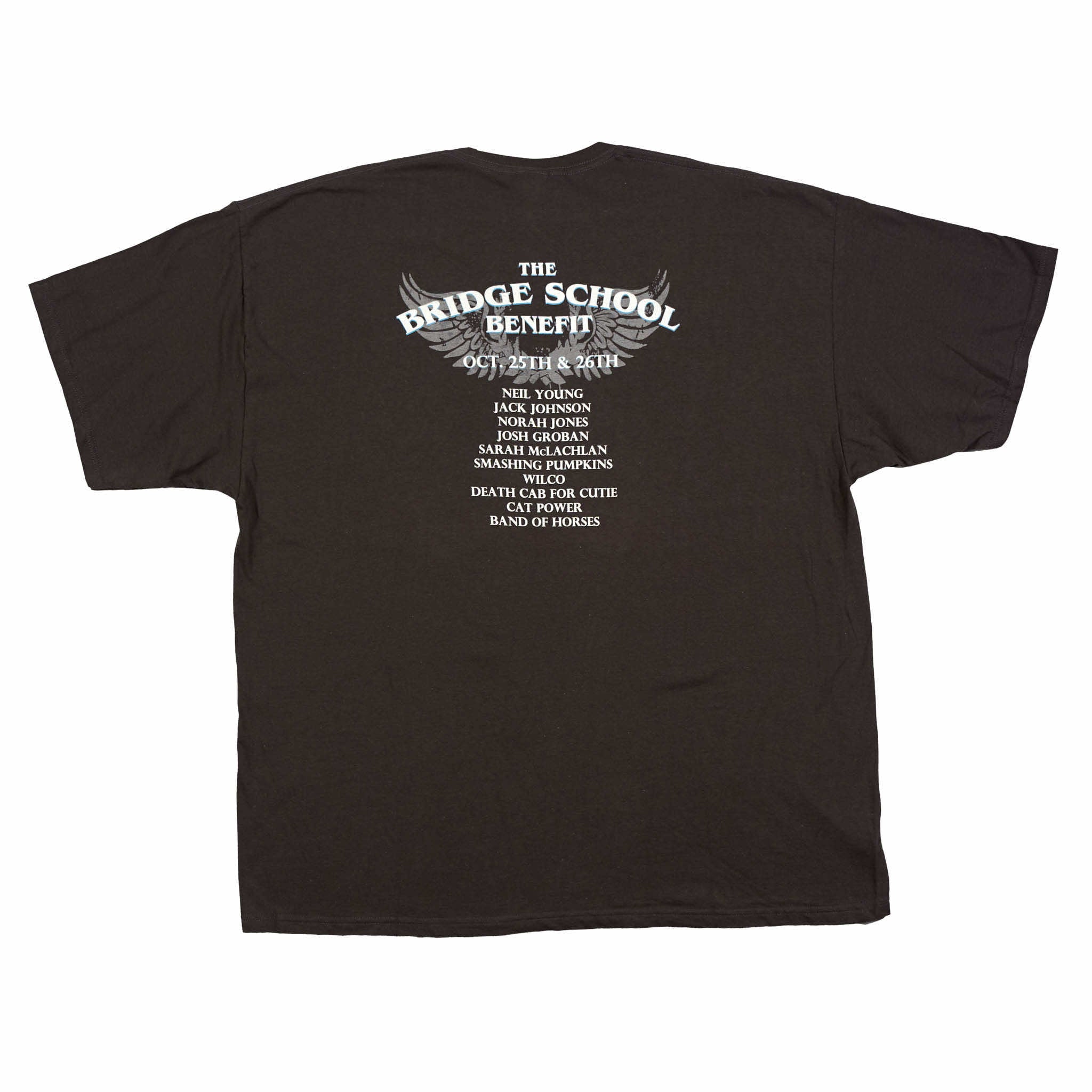 2007 - 21st Bridge School Benefit Concert Short Sleeve Tee