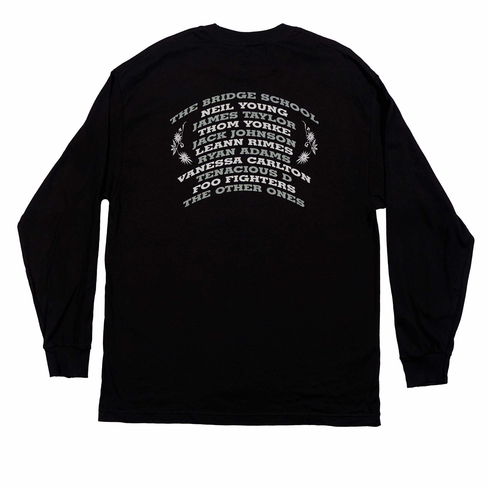 2002 - 16th Bridge School Benefit Concert Long Sleeve Tee