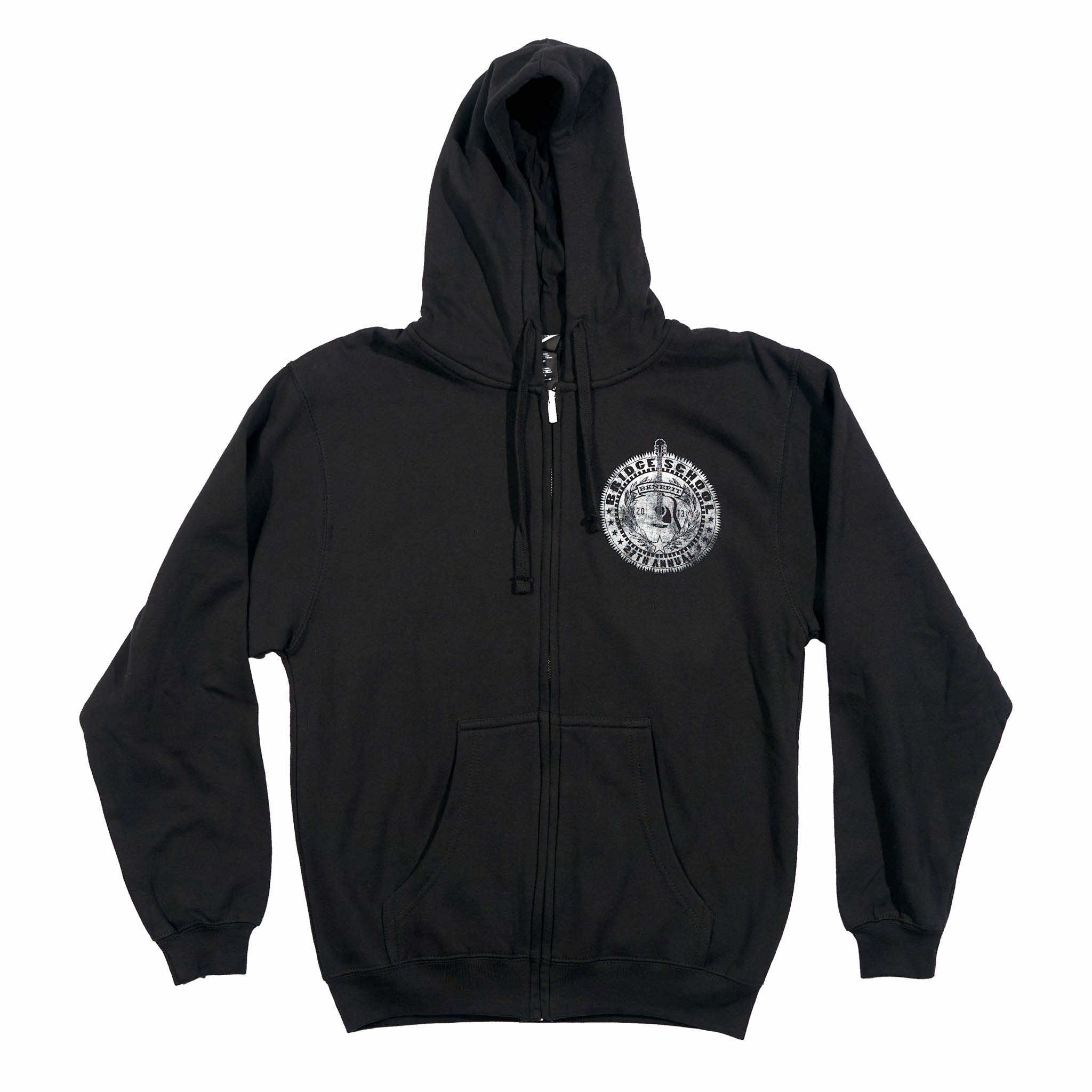 2013 - 27th Bridge School Benefit Concert Youth Long Sleeve Zip Hoodie