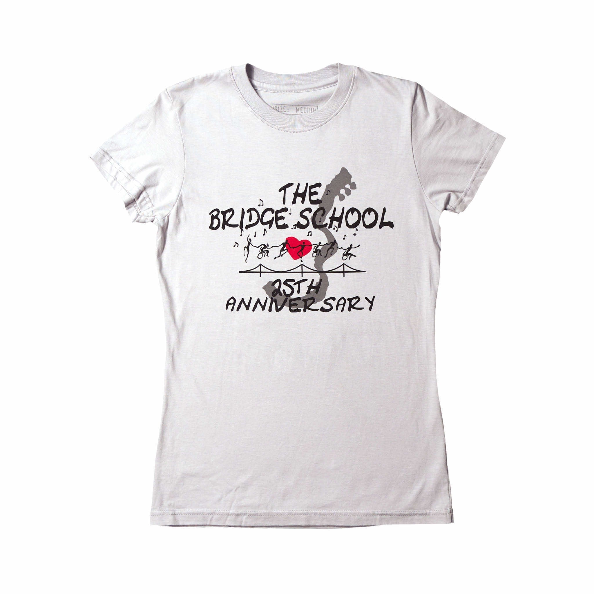 2011 - 25th Bridge School Benefit Concert Women's Short Sleeve Tee