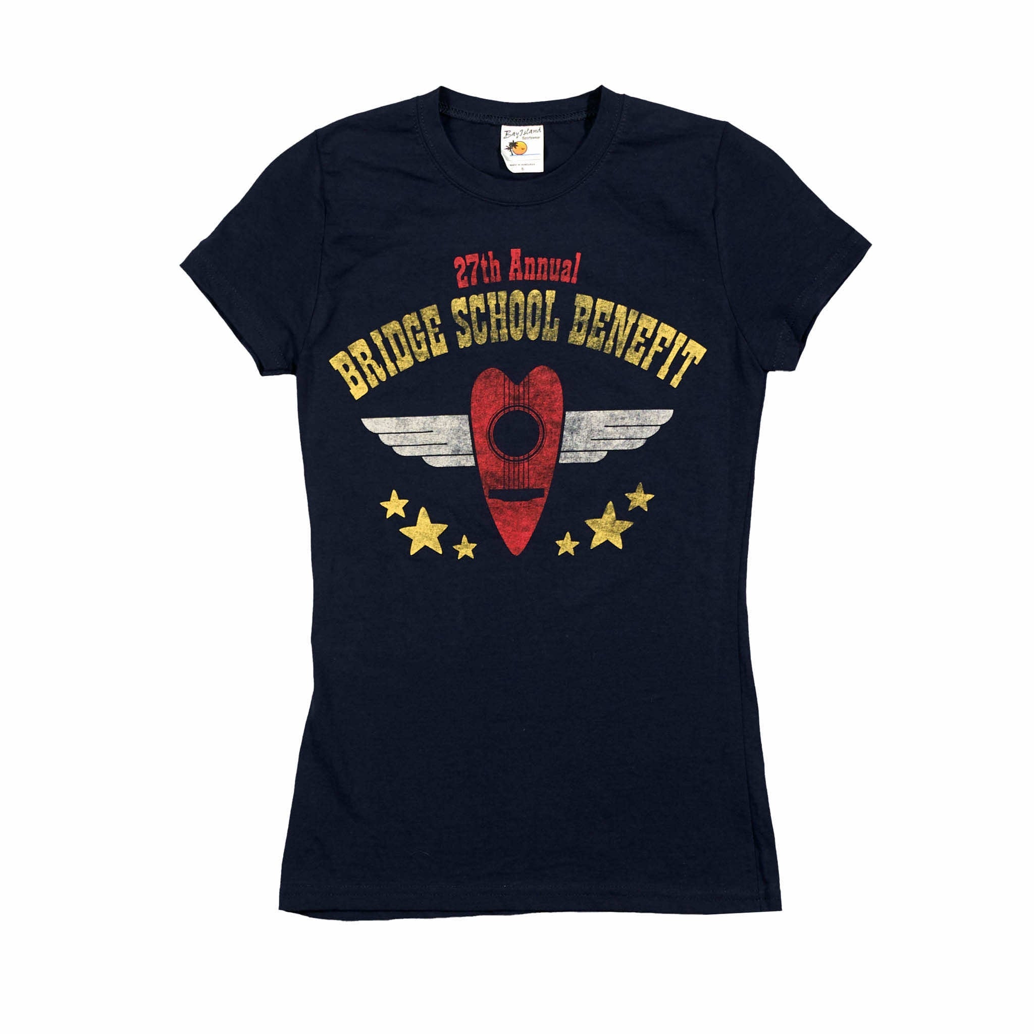 2013 - 27th Bridge School Benefit Concert Women's Short Sleeve Tee