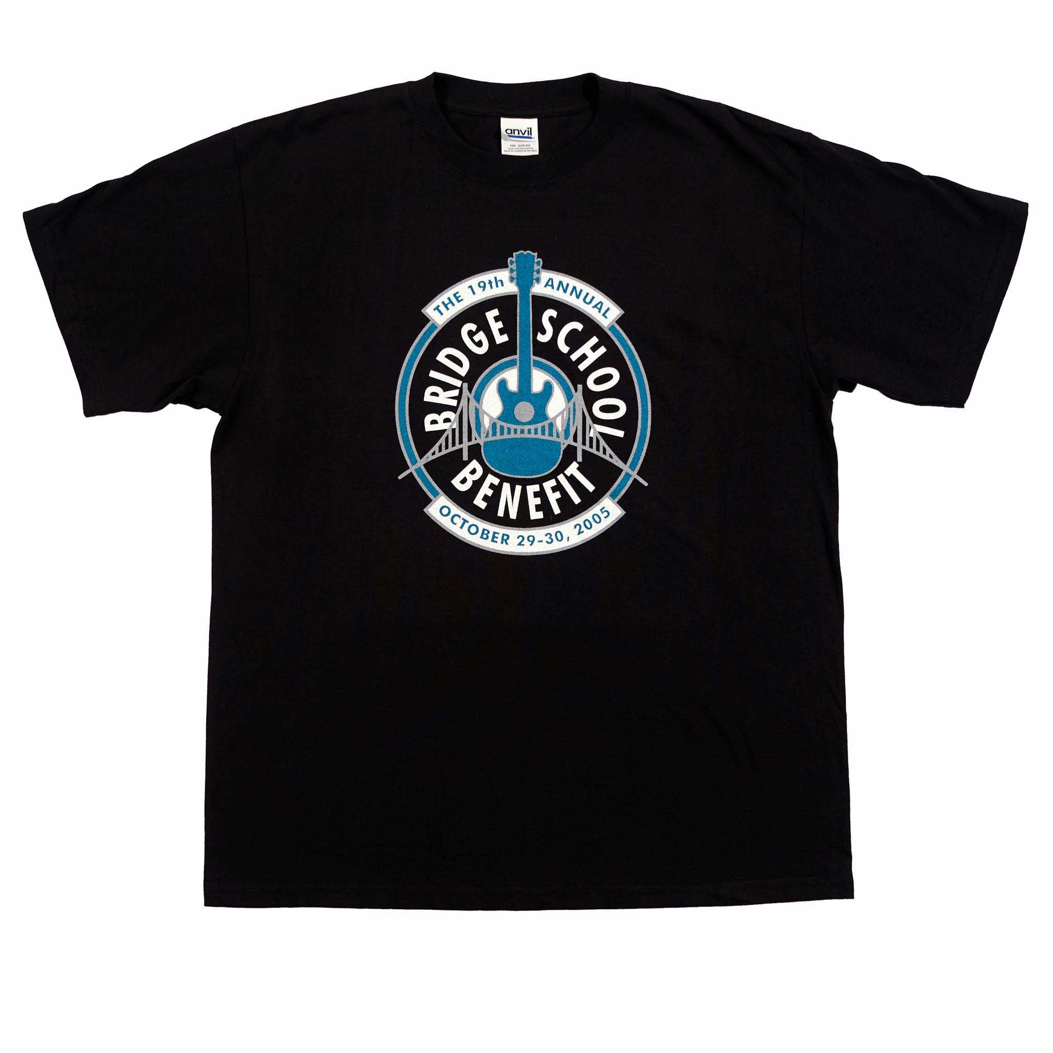 2005 - 19th Bridge School Benefit Concert Short Sleeve Tee