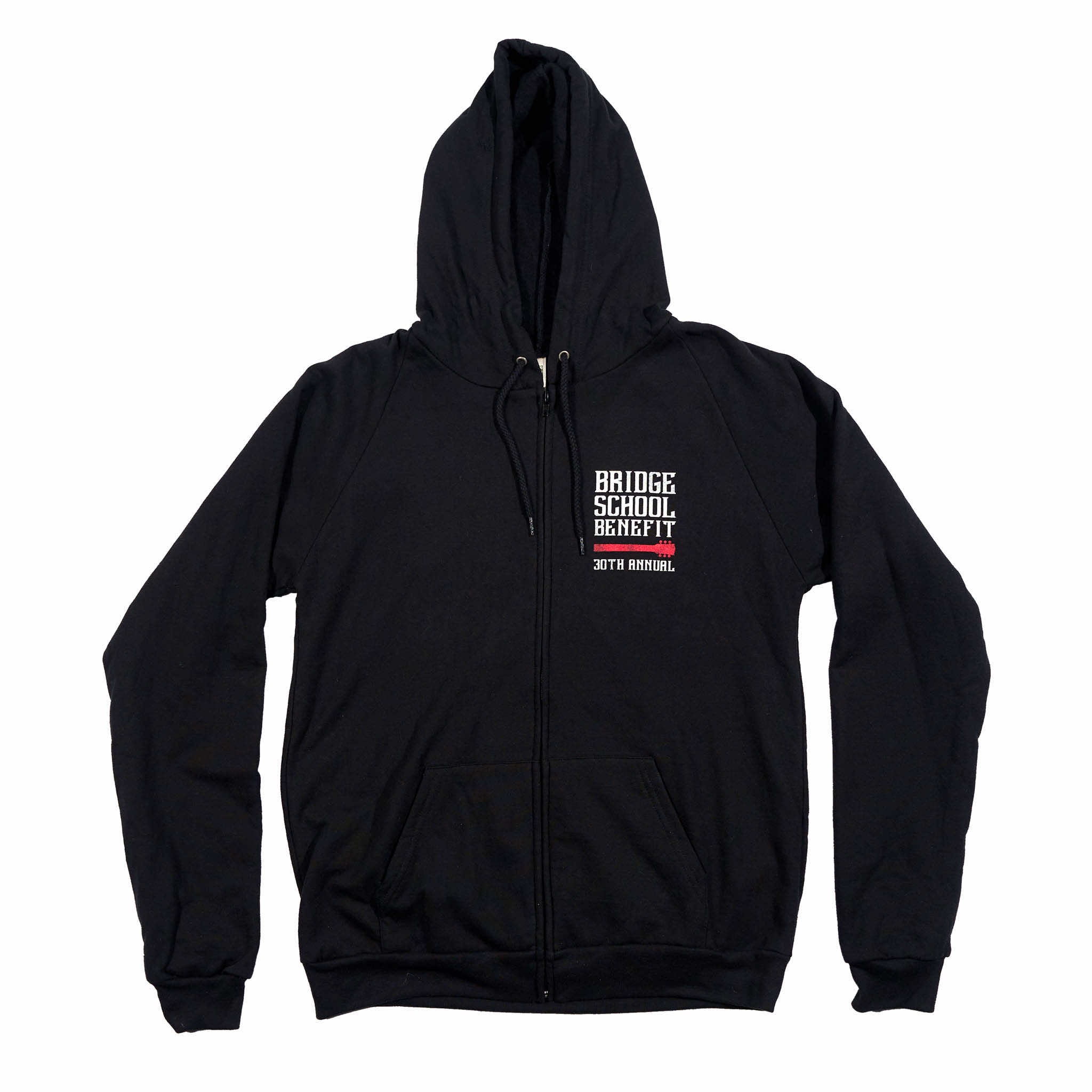 2016 - 30th Bridge School Benefit Concert Long Sleeve Zip Hoodie