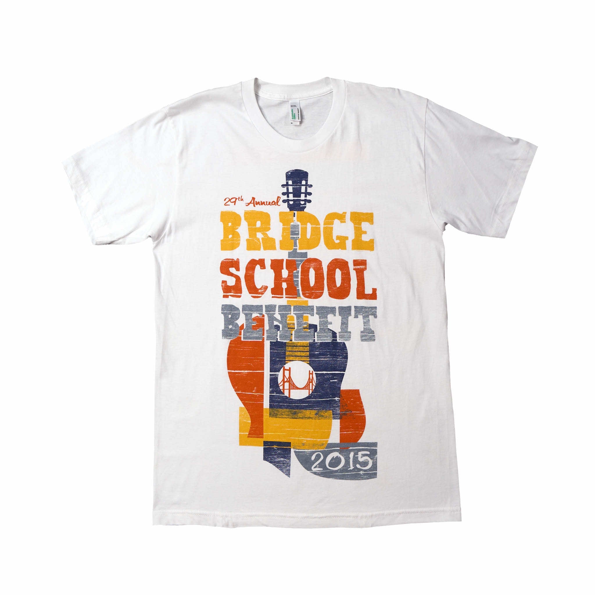2015 - 29th Bridge School Benefit Concert Short Sleeve Tee