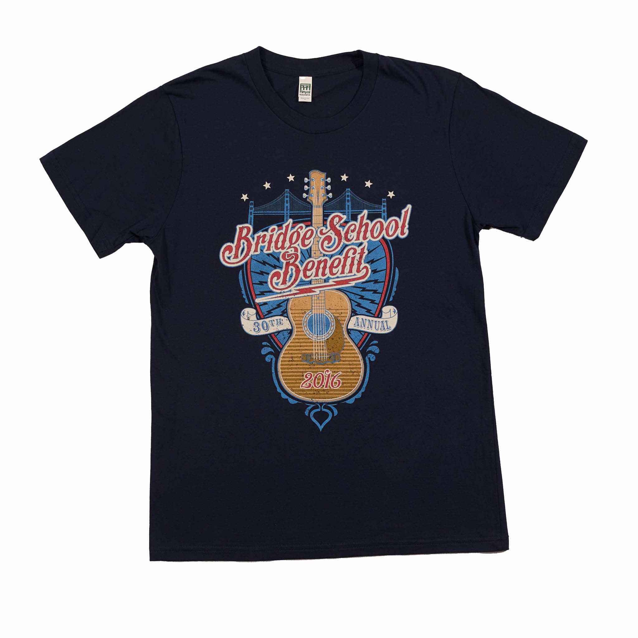 2016 - 30th Bridge School Benefit Concert Short Sleeve Tee