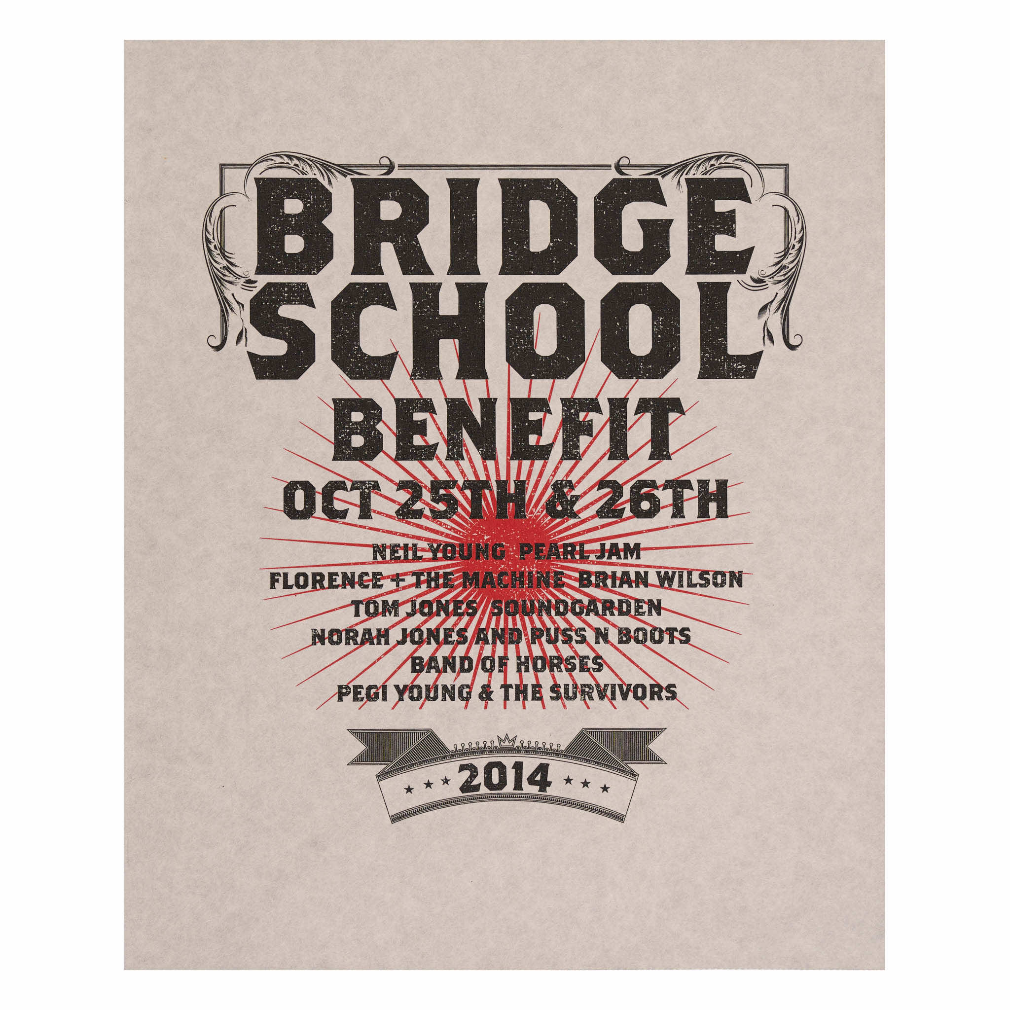 2014 - 28th Bridge School Benefit Concert pellon